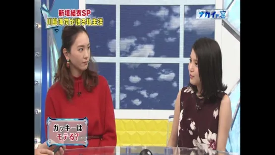 [TV] Aragaki Yui - Nakai no Mado SP - 2015.10.07