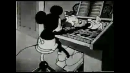 Злодеи в доме Микки / Mickey Mouse - Haunted House (1929)