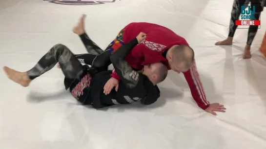 Михаил Погодин - single leg deep half guard sweep