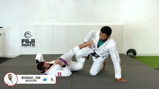 Dominique Bell - Punishing Pressure Passing - Dismantling and Kneecutting the Half Guard