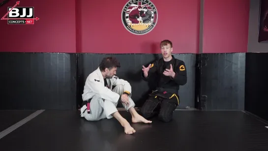 Rob Biernacki &Rory Van Vliet. BJJ Lesson 13- Tying Together The 3 Movements - Foundations Of Guard Retention