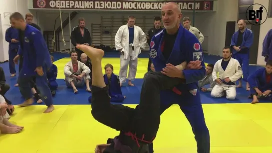 АЛИК АЛЕХАНОВ - REVERSE ANKLE LOCK FROM DLR TOP