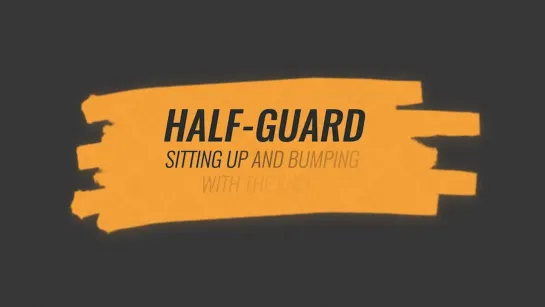 Leandro Slaib - Half-guard 2 - Half Guard - Sitting up and bumping with the knee - Lean