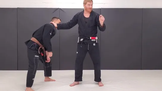 Cross Grip Tai Otoshi - BJJ Takedown