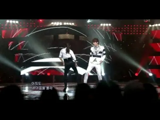 20110313 Kim Hyung Jun - ‘oH! aH!’ @ Inkigayo