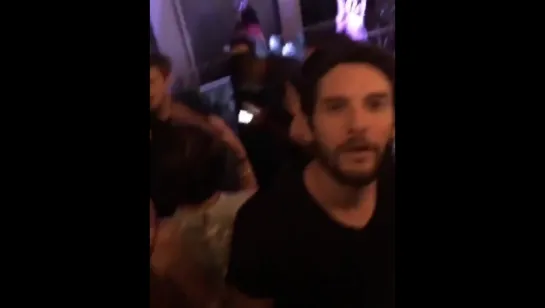 Ricky Whittle, Nathalie Emmanue and Ben Barnes/ after party Comic con SD