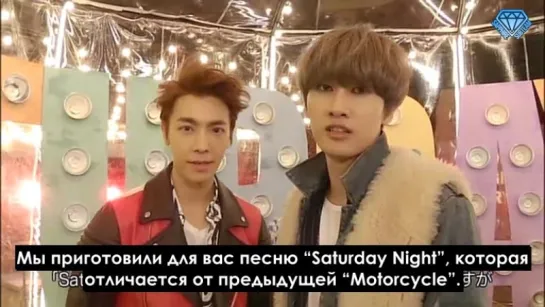 [Sapphire SubTeam] SUPER JUNIOR-D&E - Saturday Night MV Making (рус.саб)