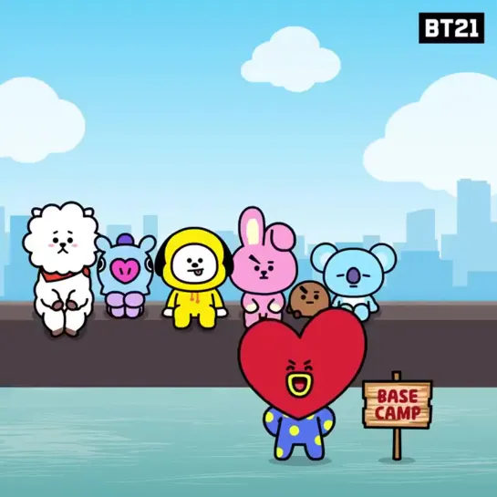 [BT21][190417 ] We hereby name this place the BASE CAMP