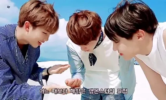 [VIDEO] joon did his blep smile after giving jinnie the crab