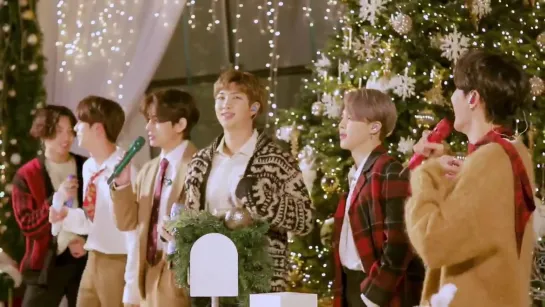 [VIDEO][201201] BTS at The Disney Holiday Singalong || Behind the scene