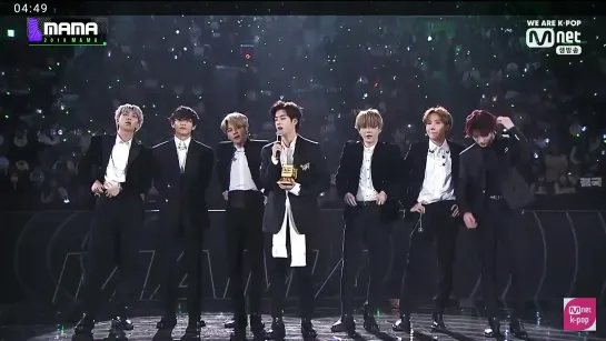 [VIDEO][MAMA 2019] BTS win best song of the year daesang