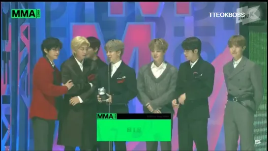 [VIDEO][191130] MMA BTS WIN KAKAO Hot Star