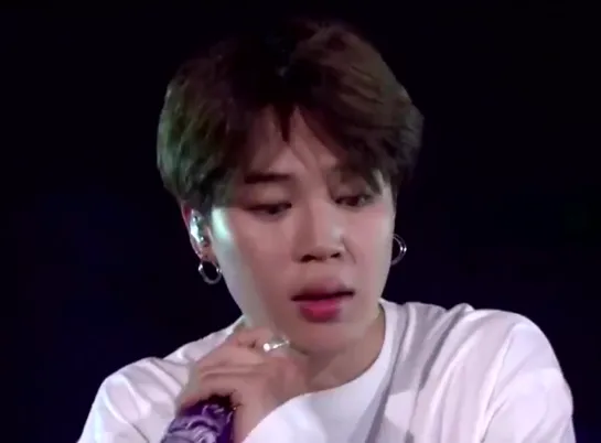 Look how embarrassed jimin got when Jin was laughing at him for saying yep down the mic by accident