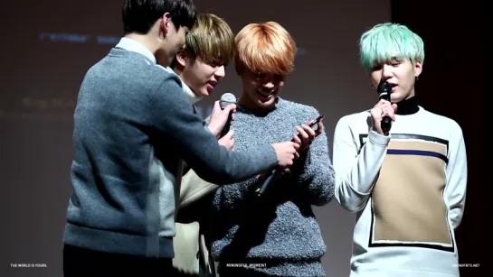 [VIDEO]  JIMIN called Rapmonster 160103