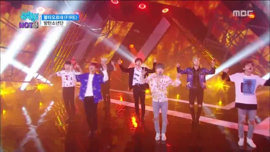 [VIDEO] BTS - FIRE @ Show Music core 20160514