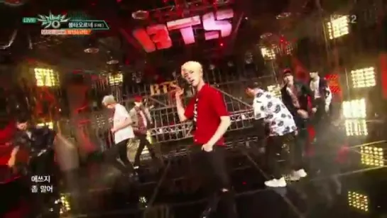 160513 Music Bank BTS - Fire