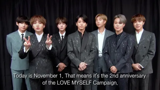 [VIDEO] BTS LOVE MYSELF Campaign 2nd Anniversary Message