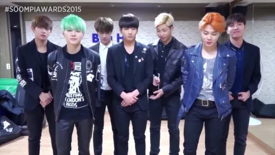 [VIDEO ]Winners for Soompi Awards 2015 - BTS CUT