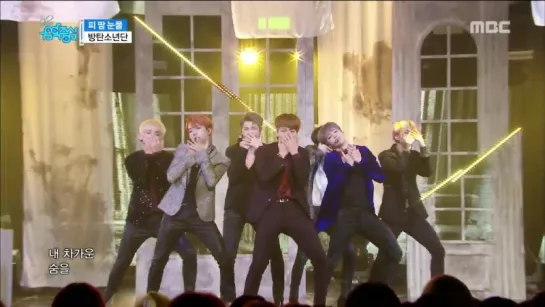 161015 BTS - 피 땀 눈물 (Blood Sweat & Tears) @ Music Core