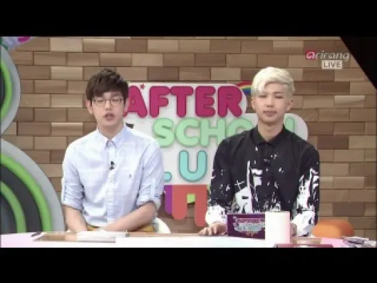 140521 애프터스쿨클럽 랩몬스터,지민,정국 by플로라