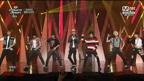 141023 M Countdown 방탄소년단(BTS) - 호르몬 전쟁 by플로라