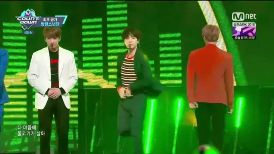 [VIDEO] BTS - Am I Wrong @ MCOUNTDOWN 16.10.13