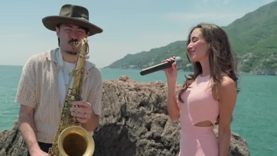 Daniele Vitale ft. Benedetta Caretta - FLOWERS - Miley Cyrus  Sax  Voice 4К