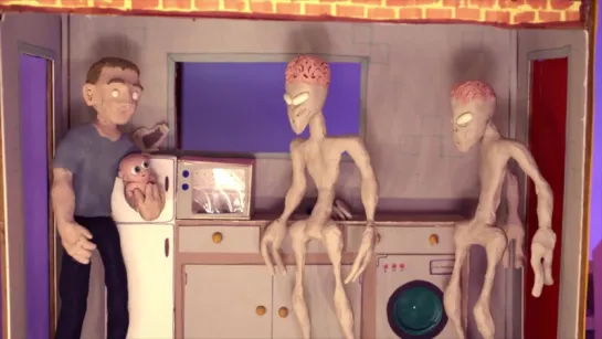 An Alien Claymation - short film by Lee Hardcastle