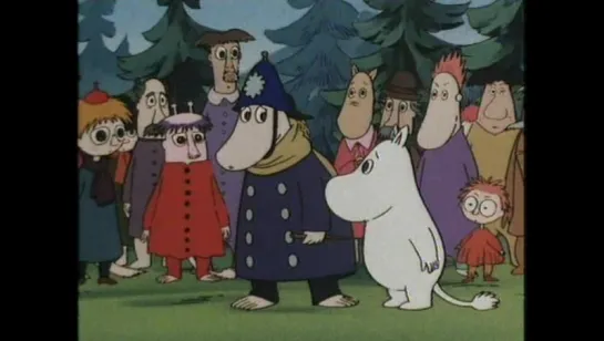 Счастливое семейство Муми-троллей 12 серия Delightful Moomin Family 1990