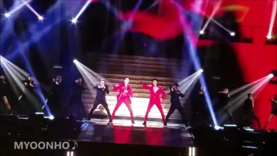 [윤호FANCAM] Bangkokユノ☆チャンミン MIROTIC TVXQ 180817