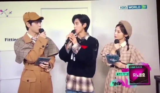 Music Bank Interview NOIR ThankU U_KNOW 유노윤호 TVXQ