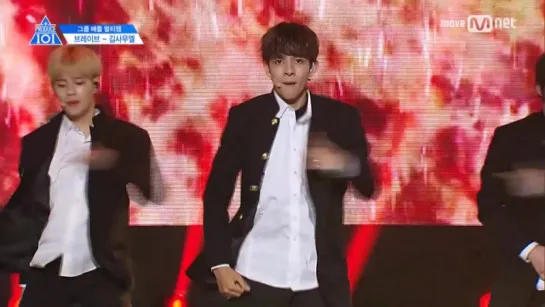 [FANCAM] 170424 Выступление Kim Samuel с песней Boy in Luv – BTS @ Mnet Official