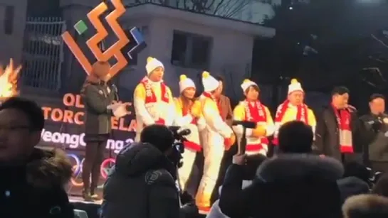 20180129 #JangKeunSuk @ PyeongChang 2018 Olympic Torch Relay