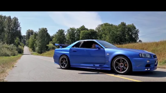 800  HP Skyline R34 GTR  Landed in America [BMIRussian]