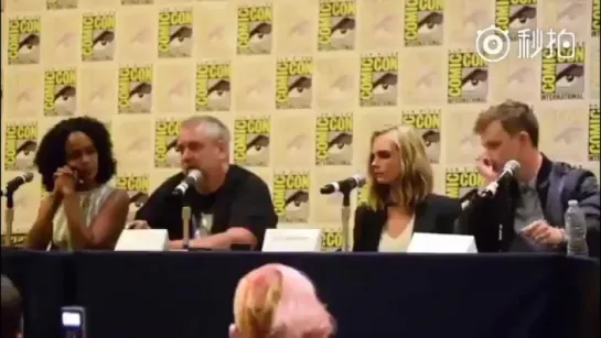 Luc Besson speaks about Kris Wu at Comic Con