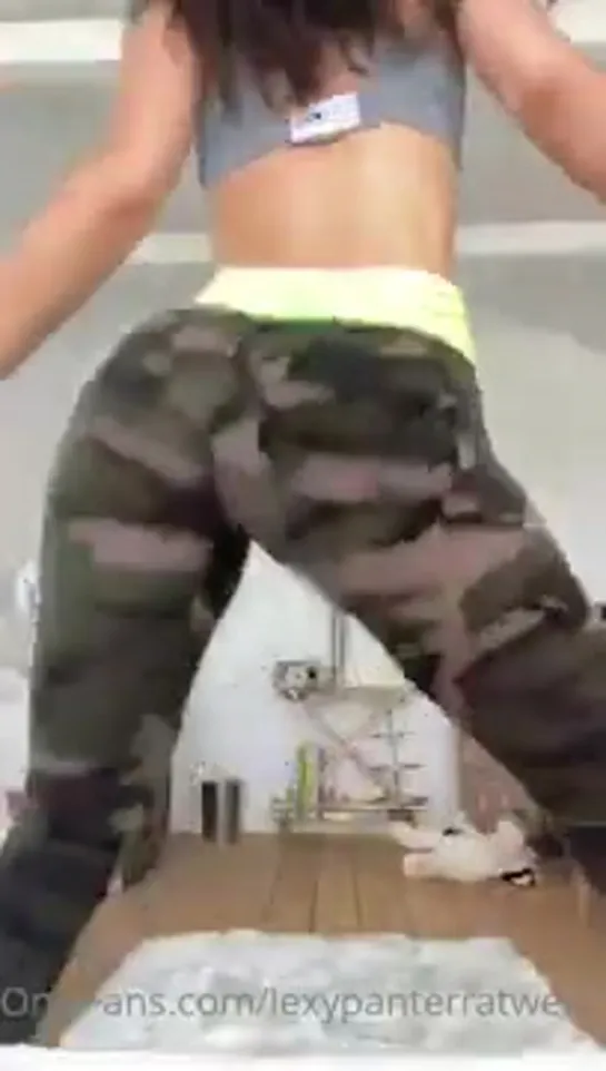 Lexy Panterra OF Army Leggings Twerk Dance танец тверк twerk хип хоп