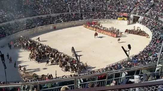 La bataille finale - les Grands Jeux Romains à Nimes