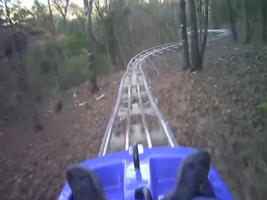 The Runaway Mountain Coaster, Branson Missouri