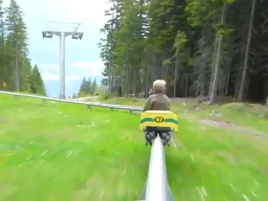 Sommerrodelbahn im Stubaital - Mountain Coaster