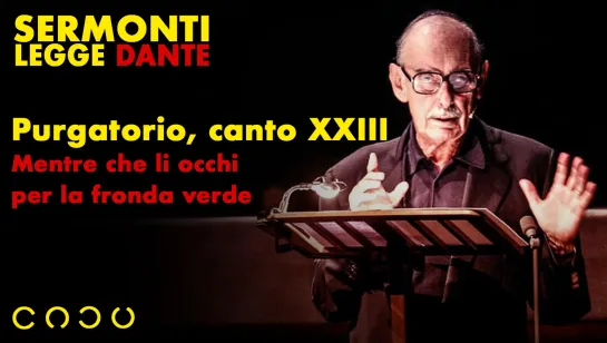 57. Purgatorio, canto XXIII - Mentre che li occhi per la fronda verde