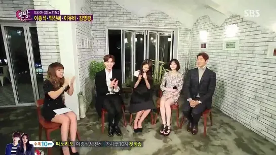 [рус.саб] 12.11.14 Interview of Pinocchio’s  Cast @ SBS Midnight TV Entertainment