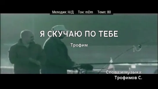 Трофим - Я Скучаю По Тебе (караоке)