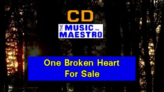 Elvis Presley - One Broken Heart For Sale (караоке)