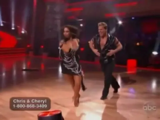 Chris Jericho and Cheryl Burke  Dancing with the Star