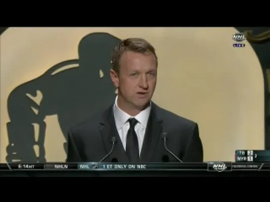 Rob Blake Hockey Hall of Fame Speech