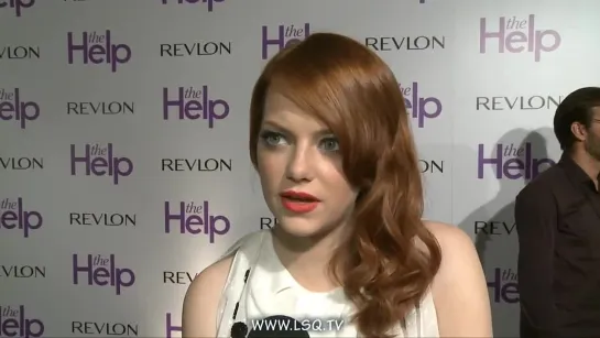 Emma Stone Interview - The Help UK Premiere