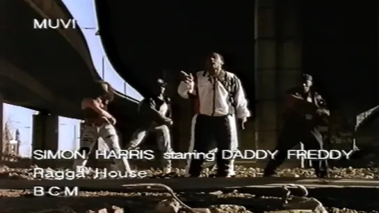 SIMON HARRIS STARRING DADDY FREDDY - RAGGA HOUSE (1990)