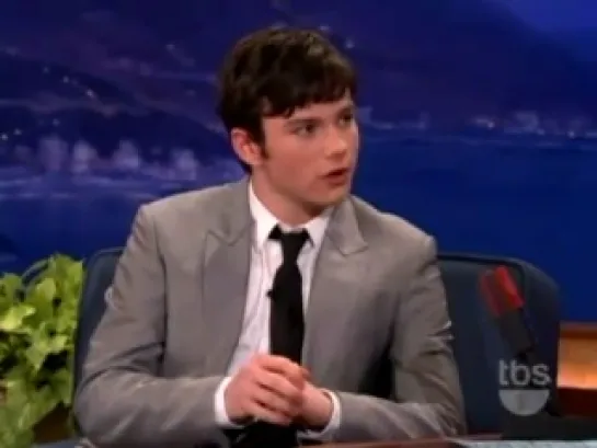 Chris Colfer on Conan