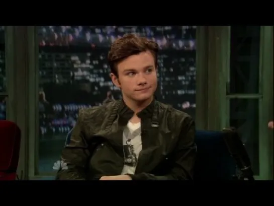 Chris Colfer on Jimmy Fallon (05-13-2011)