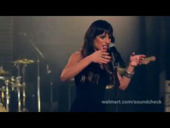 Lea Michele - Cannonball (Walmart Soundcheck)